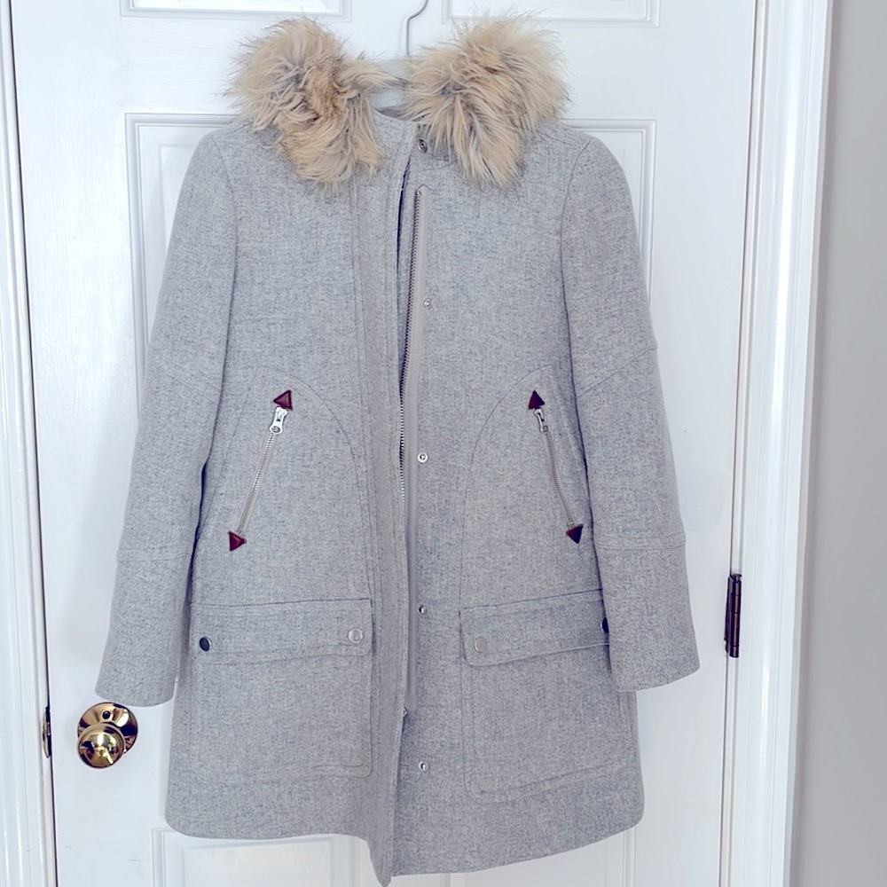 Womens Jcrew Parka Jacket